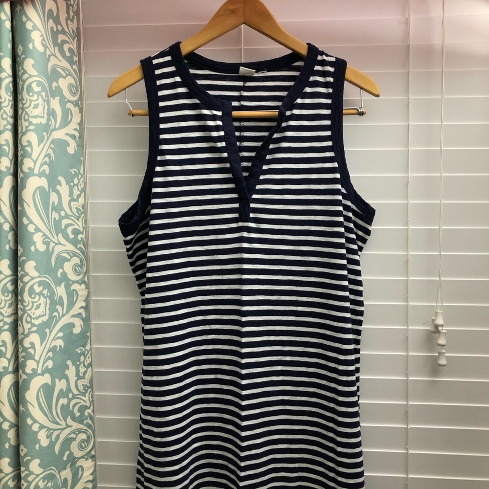 Summer dress blue and whites